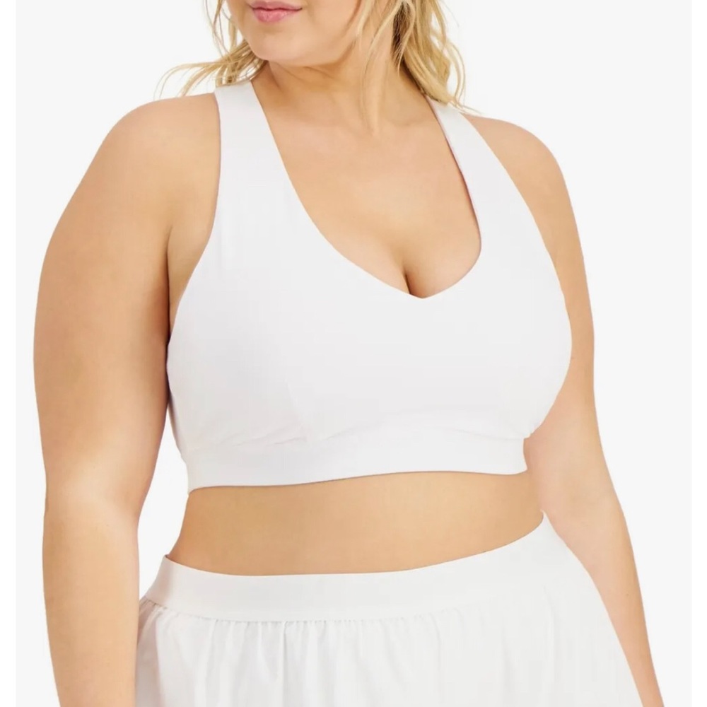 NWT Ideology Plus Sports Bra White 2X